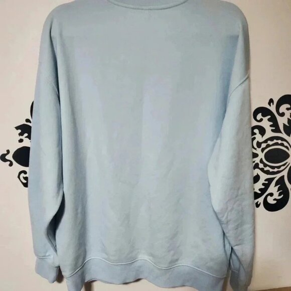 Powder blue crew cut sweatshirt - Picture 4 of 9